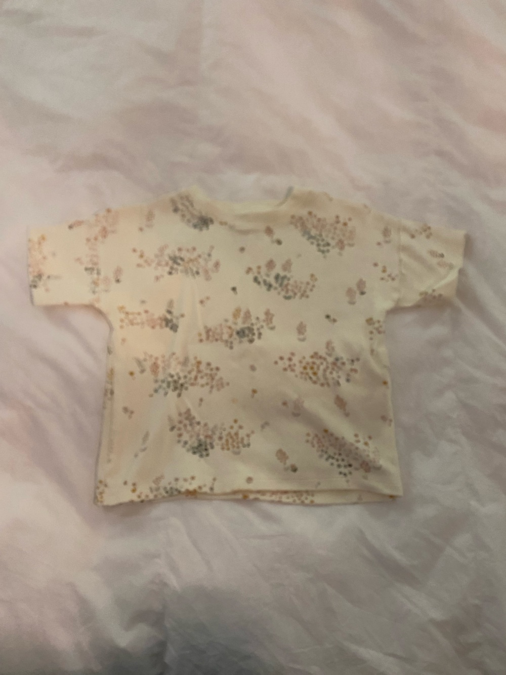 Pehr NWOT 4T 100% organic cotton Floral Short Sleeve Top